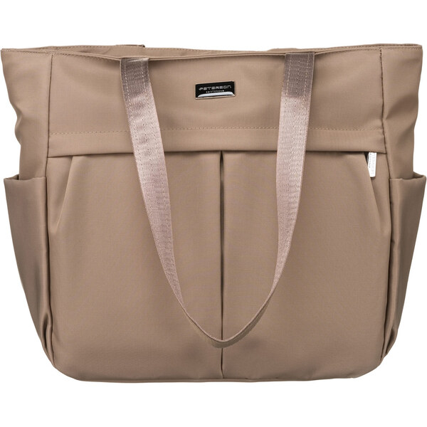 Peterson Dámska priestranná béžová shopper kabelka PTN CTY-14 60699283