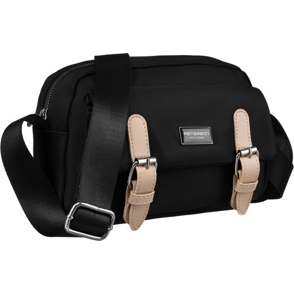 Čierna crossbody kabelka - Peterson 66065936