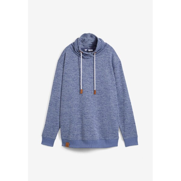 bonprix Dlhá mikina, farba modrá 60211493