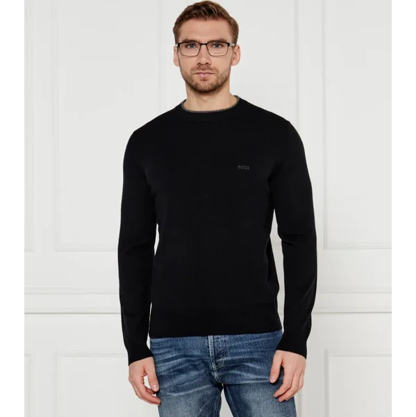 BOSS BLACK Vlnený sveter Ebacio | Regular Fit 60195395