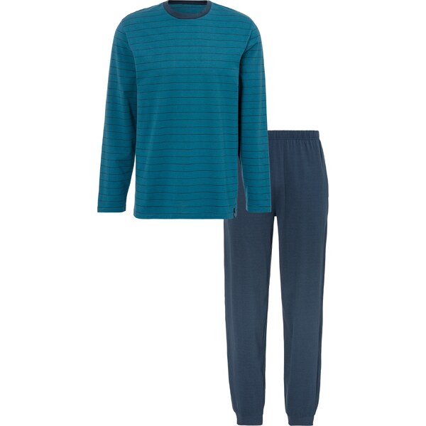 s.Oliver Dlhé pyžamo petrolejová 60252767