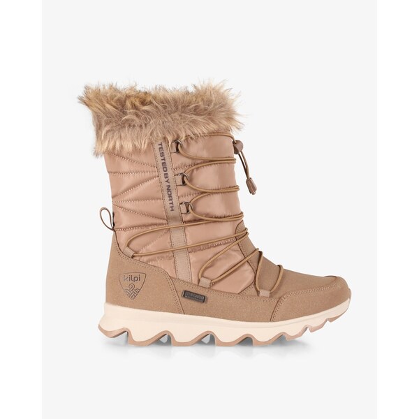 Dámske snehule Kilpi FROZEN HIGH WP-W hnedá 60220182