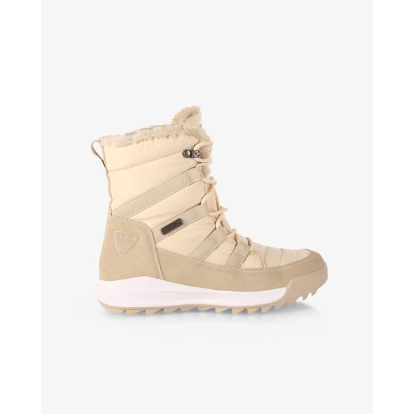 Dámske snehule Kilpi CANDY HIGH WP-W béžová 60220184