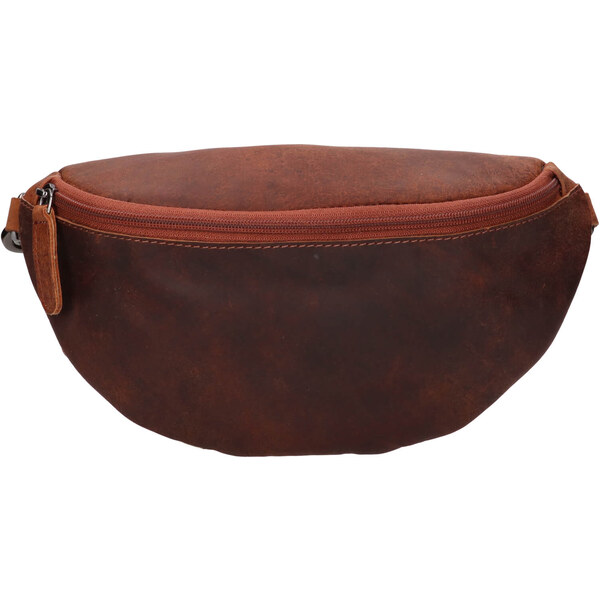 Vintage kožená ľadvinka Greenwood Aste - hnedá 60224071