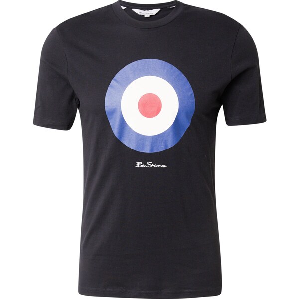 Ben Sherman Tričko Signature Target modrá / červená / čierna / biela 58490808