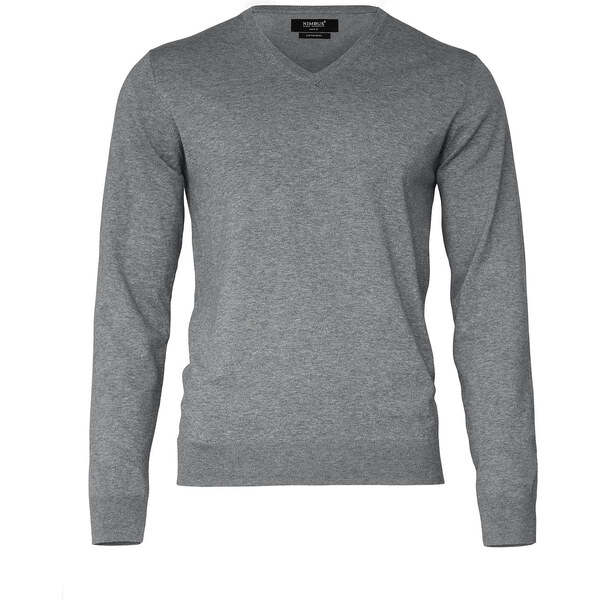 Pánsky formálny bavlnený sveter do V Brighton Nimbus 62679133