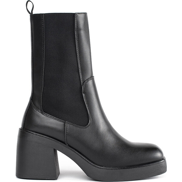 BASIC Čierne vysoké štibletky Sergio Leone KZ211B 56896610