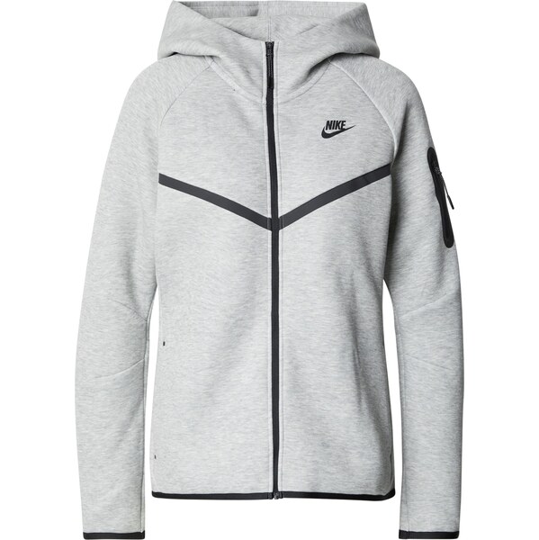 Nike Sportswear Tepláková bunda Tech Fleece 2 svetlosivá / čierna 60252954