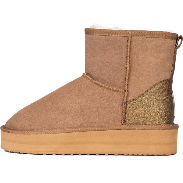 Gooce Nízke čižmy Acacia gaštanová / bronzová 63144614