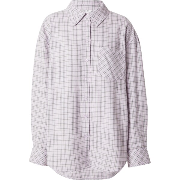 Monki Blúzka tmavosivá / orgovánová 63147646