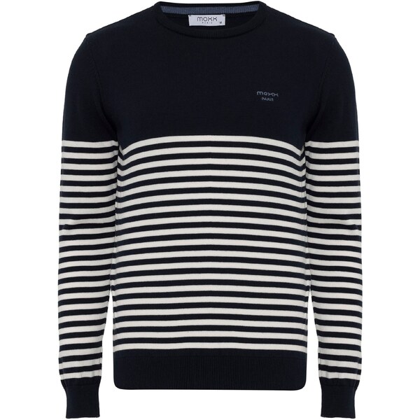 Moxx Paris Sveter čierna / biela 60683959