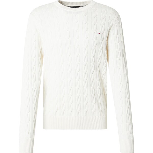 TOMMY HILFIGER Sveter Classic prírodná biela 60273844