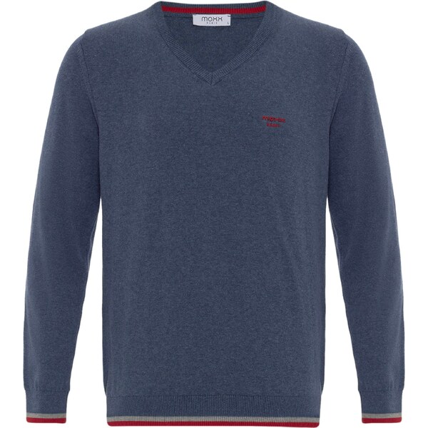 Moxx Paris Sveter indigo / bordová 60683947