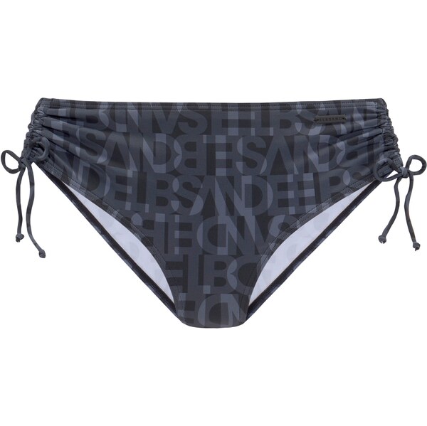 Elbsand Bikinové nohavičky tmavosivá / čierna 65643956