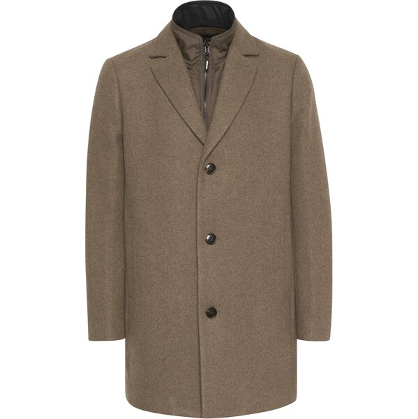 Matinique Prechodný kabát MATrace Insert hnedá melírovaná 66074312