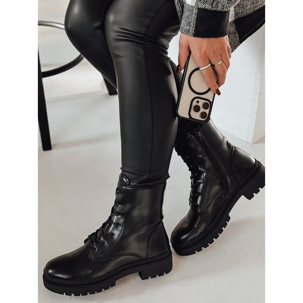 DStreet Dámske workery STYLOBOSS čierne 60298687