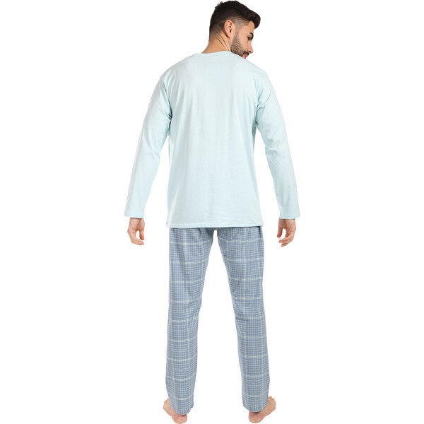 Pánske pyžamo Gino zelené (79177-LxGMGA) 59756806