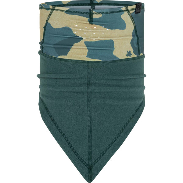 Tmavozelený nákrčník s maskáčovým vzorom Buff Mountain Bandana Buff 60312348