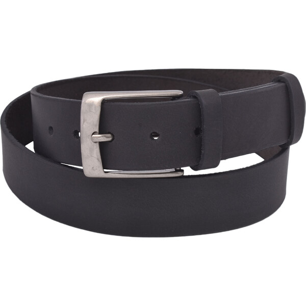 Mercucio Pánsky kožený opasok 747-40-26 čierny hunter hladký pracka 64508233