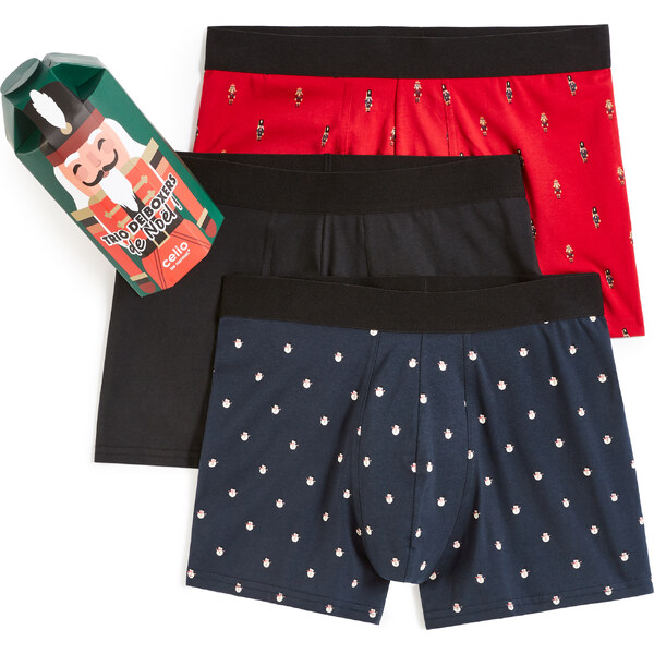 Celio Gift set of boxers Nutcracker, 3pcs - Mens 60750577