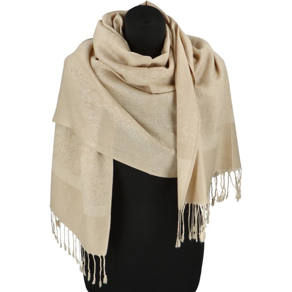 Dámsky šál krémový - Firenze Bellinda krémová 60393978
