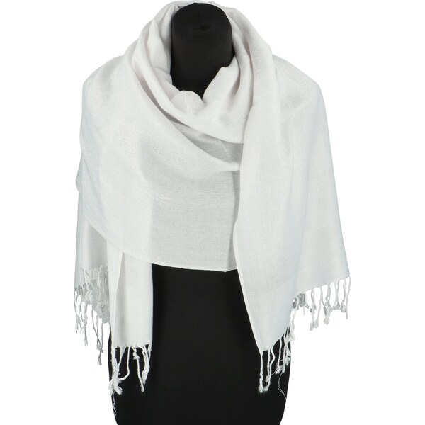 Dámsky šál biely - Firenze Bellinda biela 60393977