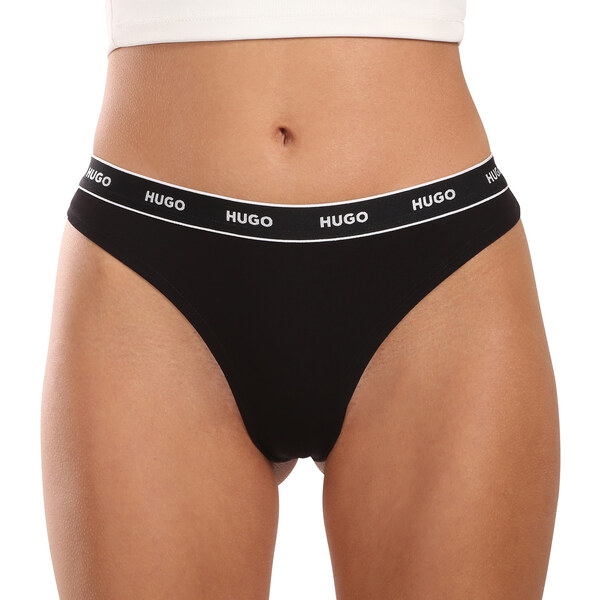 3PACK dámske tangá HUGO viacferbná (50495870 520) 60344847