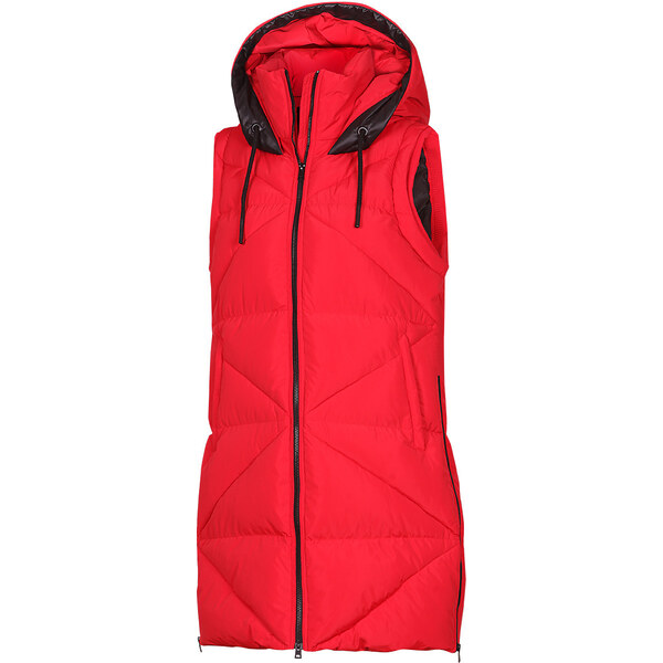 Northfinder Dámska teplá prešívaná vesta JERRI červená 60350426