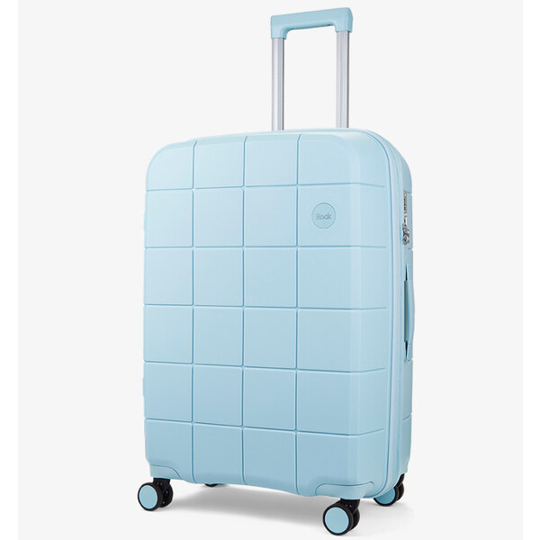 cestovný kufr ROCK Pixel M PP - světle modrá 62193474