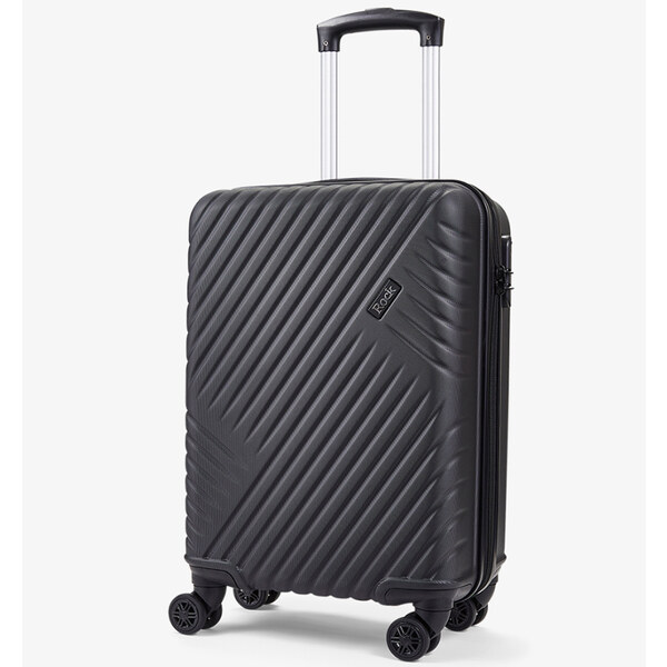 kabinová batožina ROCK Santiago S ABS - čierna 62193542