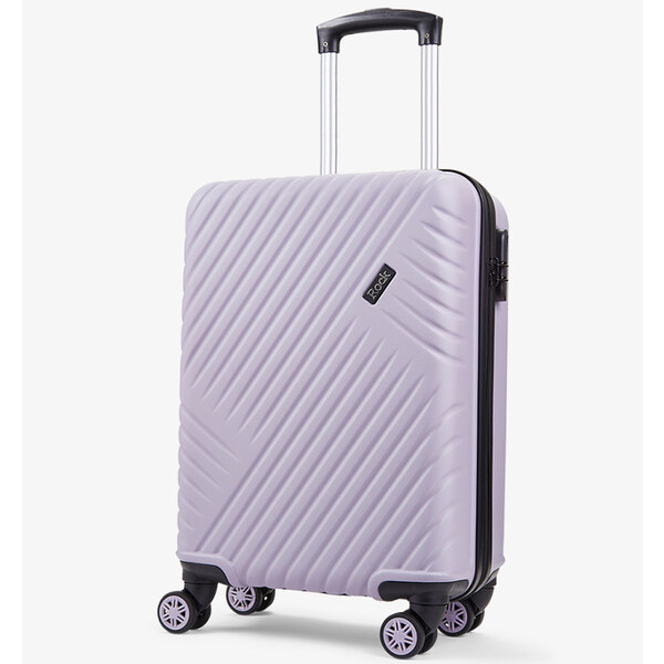 kabinová batožina ROCK Santiago S ABS - fialová 62193543