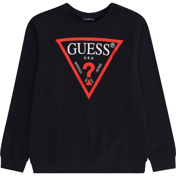 GUESS Mikina námornícka modrá / červená / biela 60356629