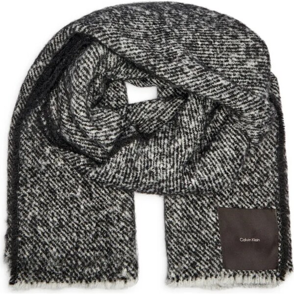 Calvin Klein Šál CONCRETE | s prímesou vlny 60355645