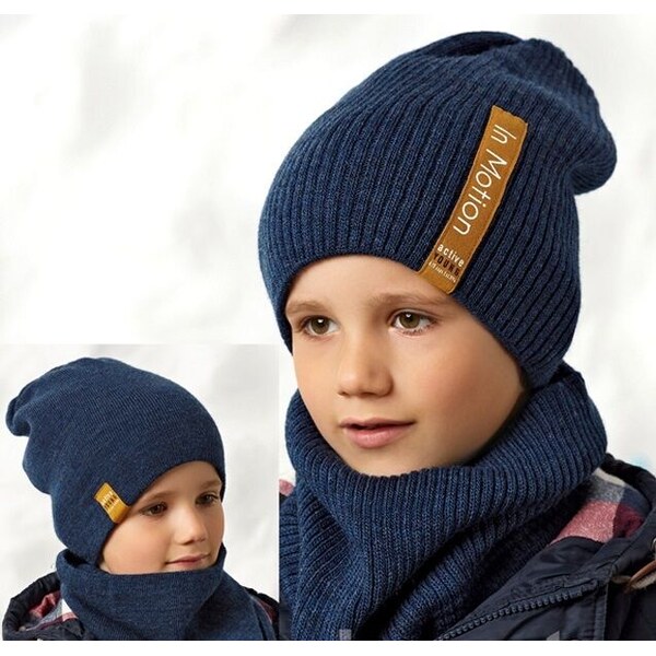 Chlapčenská čiapka a tunel AJS Motion 46457624