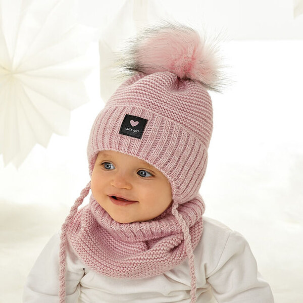 AJS Zimná šiapka so šálom Guilia 61224280