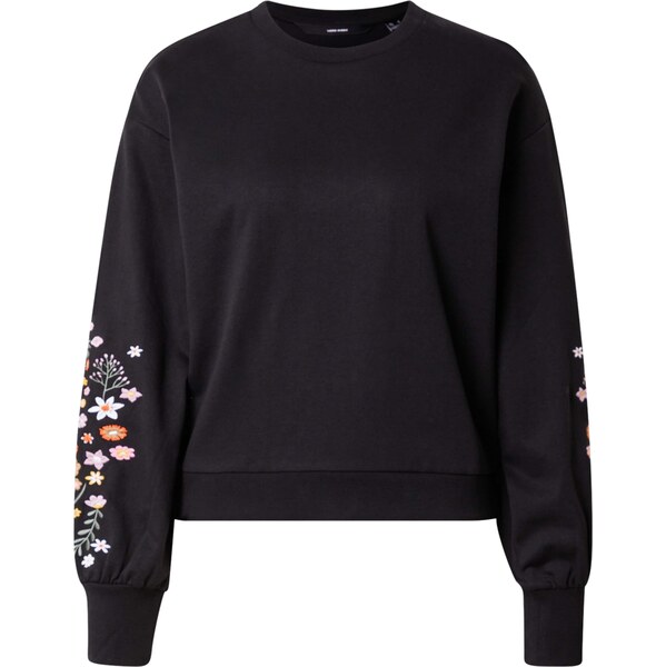 VERO MODA Mikina VMSELIN fialová / oranžová / čierna / biela 61157720