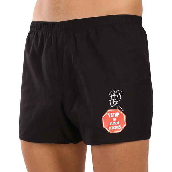 Pánske trenky Nedeto Vstup na vlastní nebezpečí (1NTF8) 3 60380726