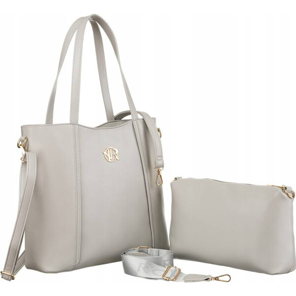 Rovicky Sivá shopper kabelka 2v1 R-TOR-ALE-7 52673156