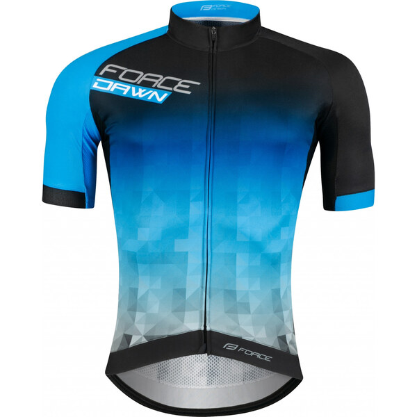 Force dres dawn krátky rukáv, čierno-modrý 60369683