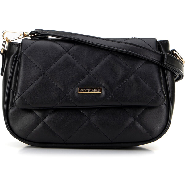 Wittchen Dámska crossbody kabelka z ekokože s prešívaním čierna 29-4Y 66066237