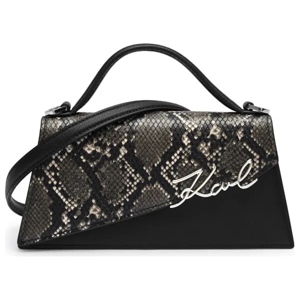 Karl Lagerfeld Kožený kufrík k/signature 62337873