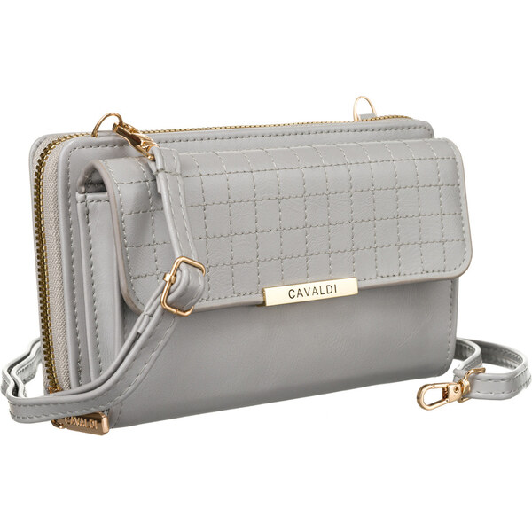 Elegantná mini peňaženka s dlhým odnímateľným popruhom - 4U Cavaldi 66065816