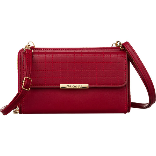 Elegantná mini peňaženka s dlhým odnímateľným popruhom - 4U Cavaldi 66065813