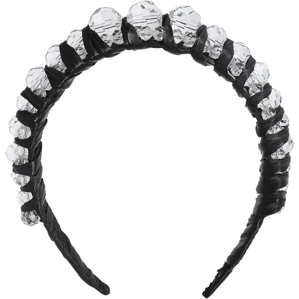 SOHI Bižutéria do vlasov Mousam čierna / priehľadná 62391941