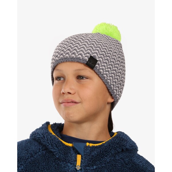 Detská zimná čiapka Kilpi PAULO-J šedá 60403023