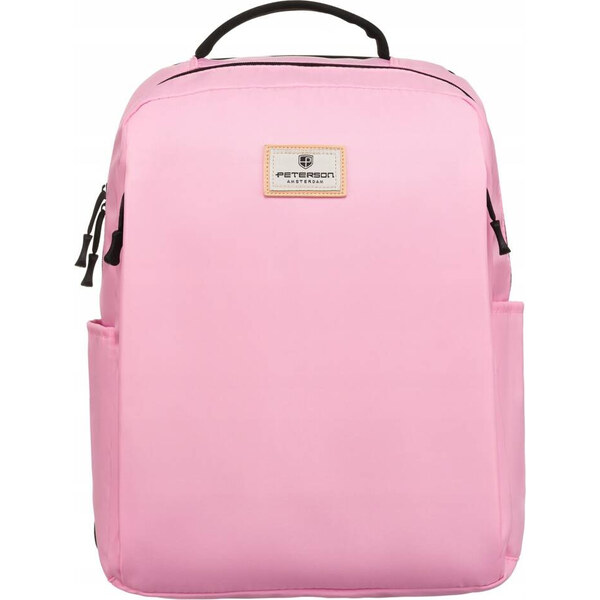 Peterson ružový batoh s vreckom na notebook PTN 77707 49699557