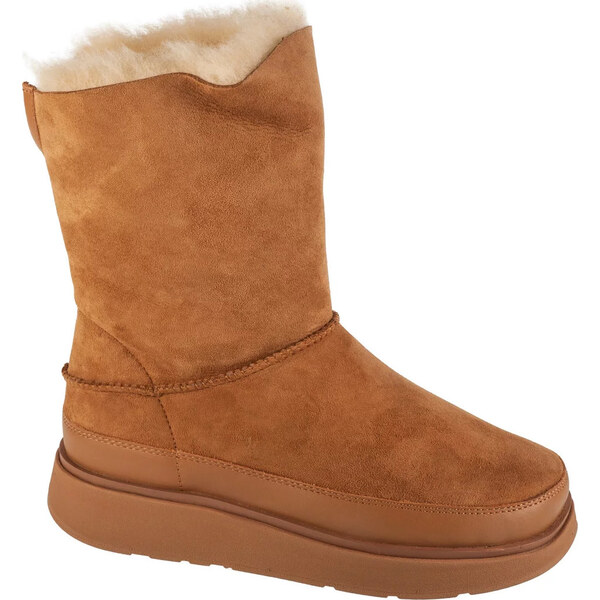 Hnedé dámske snehule FitFlop Gen-ff Short GO9-A69 59596330