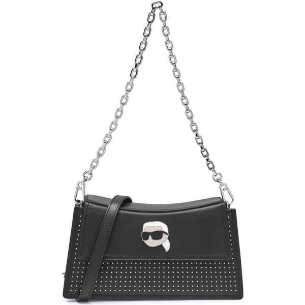 Karl Lagerfeld Kožená kabelka na rameno k/ikonik 2.0 62337843