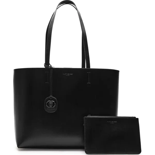 Kurt Geiger Kožená shopper kabelka + príručná taštička CHELSEA 60427767