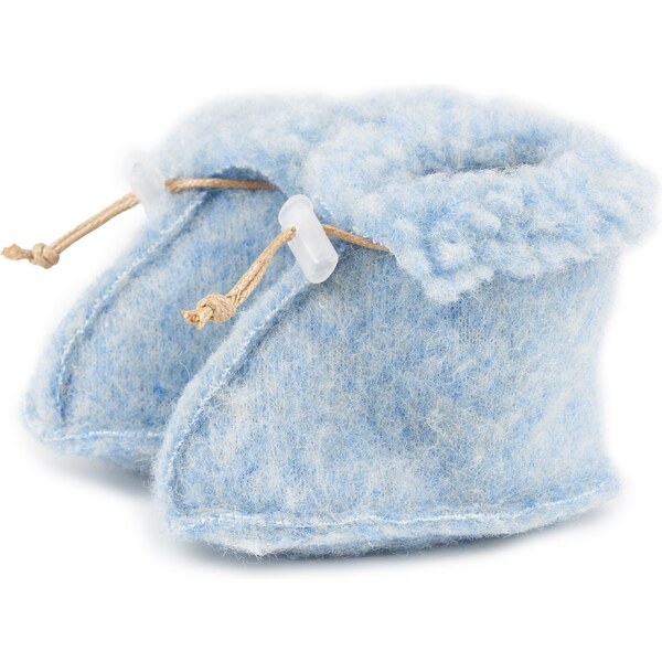 Vlnka Detské vlnené capačky modrá veľkost deti 0 - 6 Mesiacov 65797140